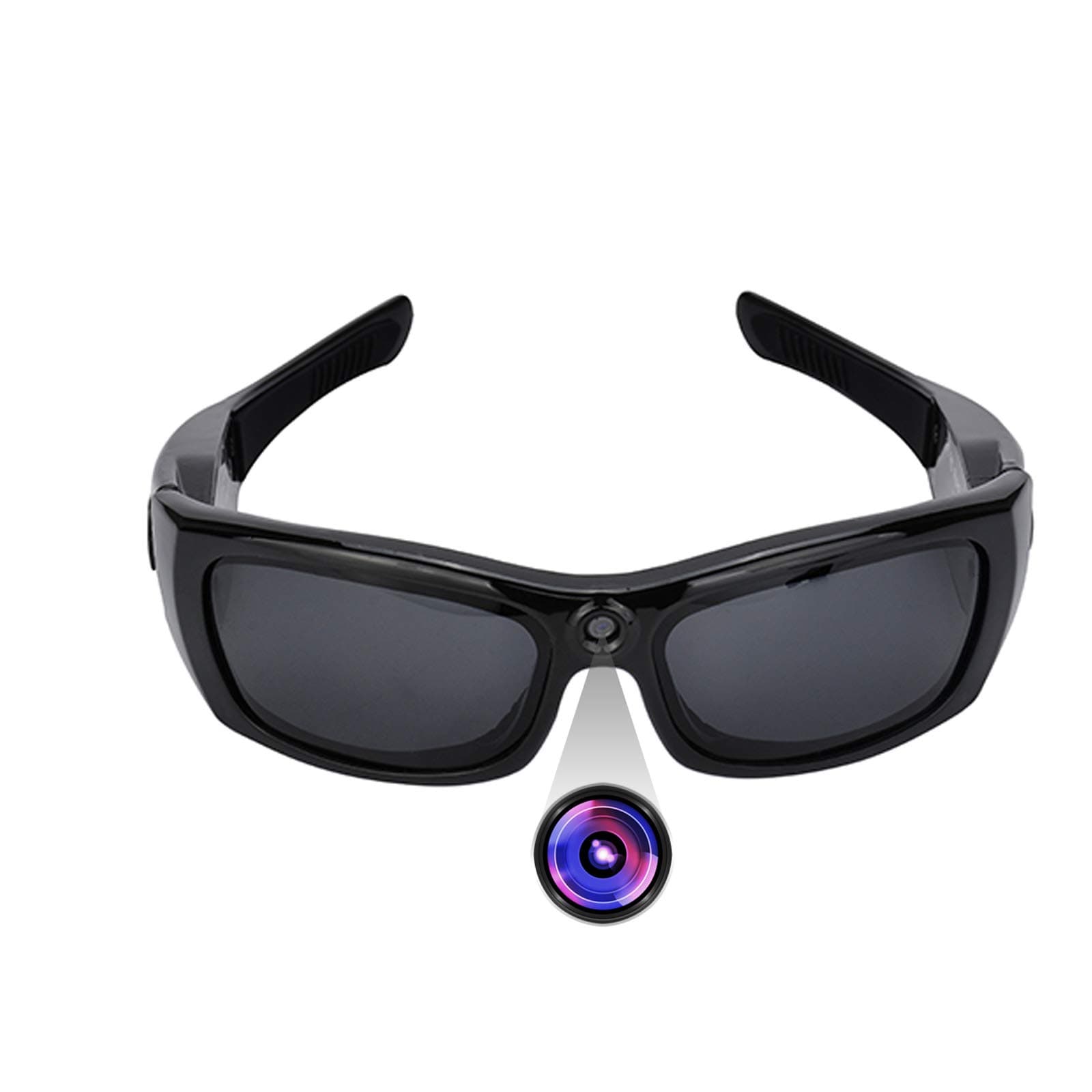Bluetooth Sunglasses Camera, WHDSWL 1080P Mini Video Recorder Camera with UV Protection Polarized Lens, Great Convenient for Driving/Riding/Motorcycle and Outdoor Sports