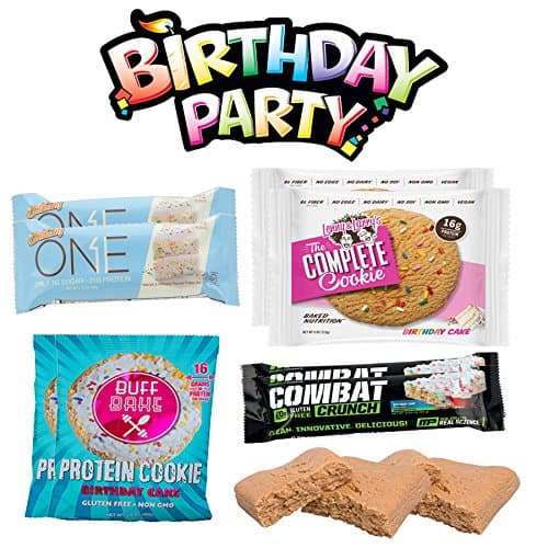 The Birthday Cake Lovers Pack (Lenny &amp; Larry, Buff Bake, Combat Crunch, Bia Bar, One Bar) 10 Pack