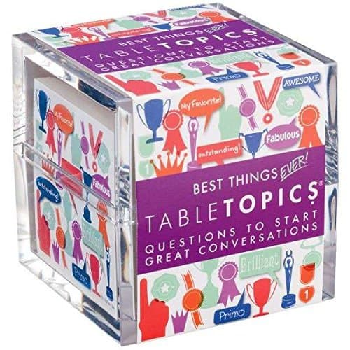 TABLETOPICS Best Things Ever: Questions to Start Great Conversations by TableTopics by TableTopics