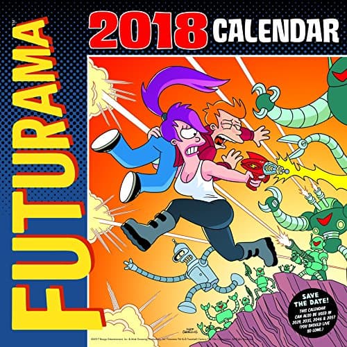 2018 Futurama Calendar