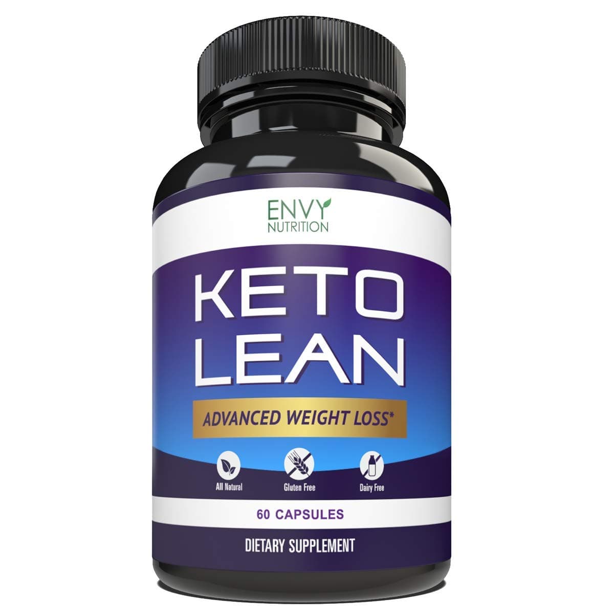 Keto Lean Diet Pills - Advanced Weight Loss - BHB Salts Support Fat Burning, Ketosis, Improved Energy and Enhanced Focus - 60 Count