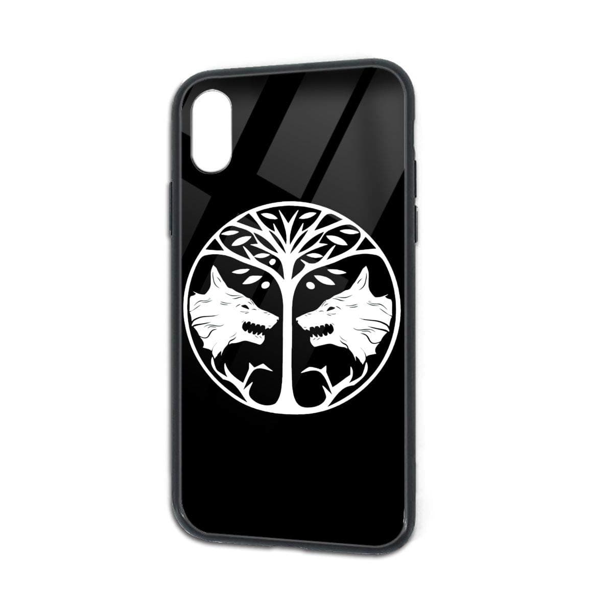 Destiny Game Raid Slim Thin Case with Tempered Glass Screen Protector for Apple iPhone X/XS