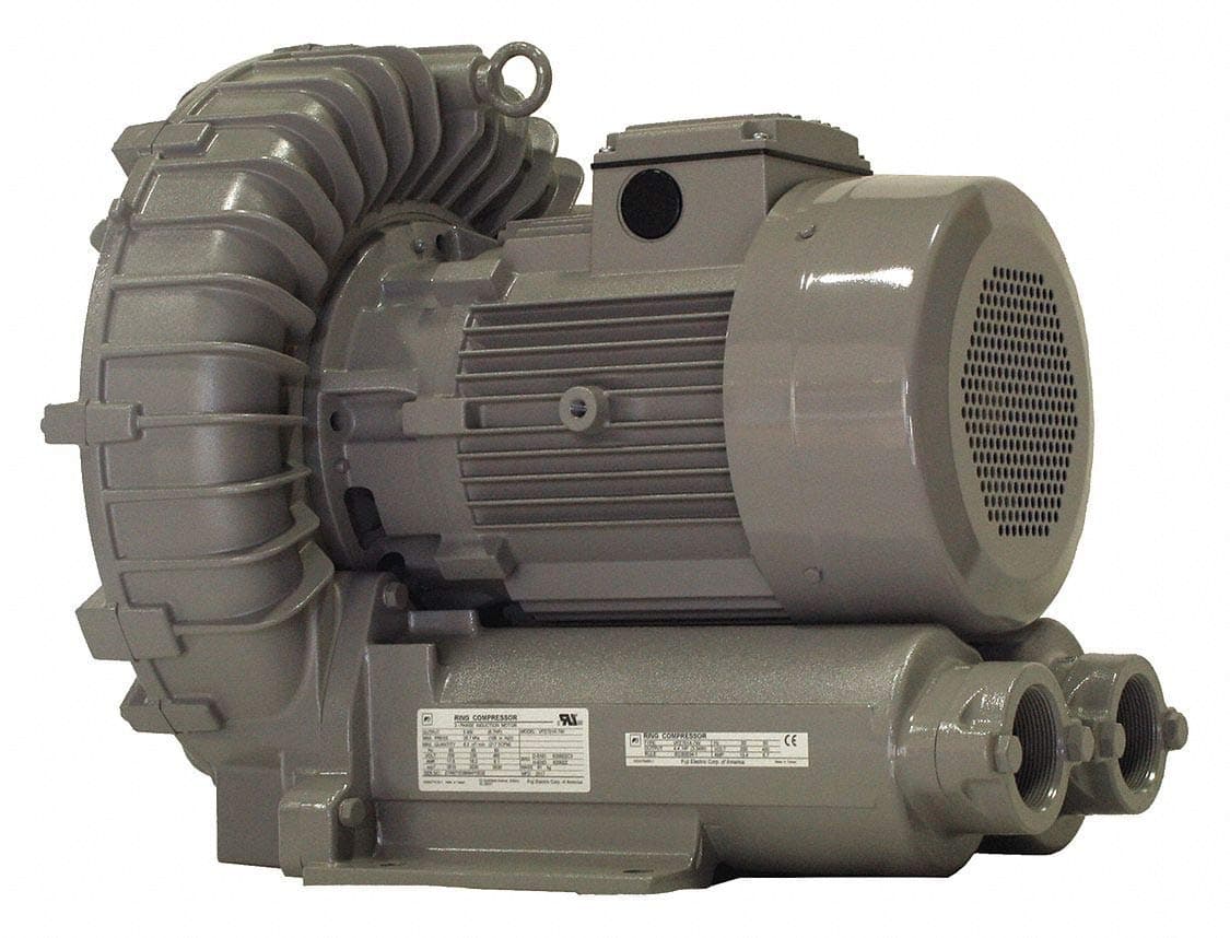 6.7 Regenerative Blower 3 Phase, 575 Voltage, 2" (F) NPT Inlet Size
