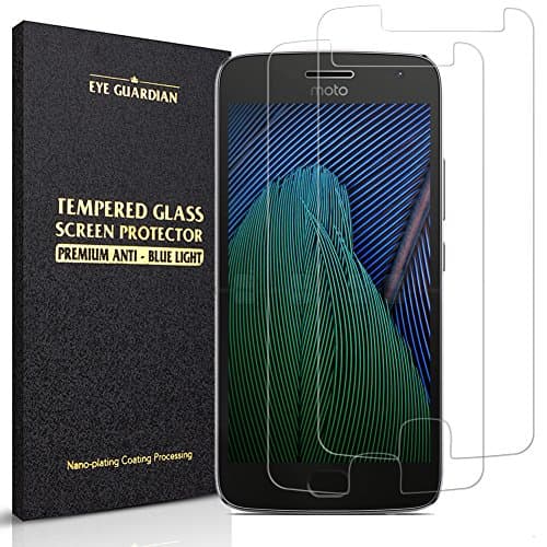 (Pack of 2)Moto G5 Plus Screen Protector, Awaski Anti-Scratch Easy Installation Tempered Glass Screen Protector for Motorola Moto G Plus 5th Gen,Lifetime Replacement Warranty