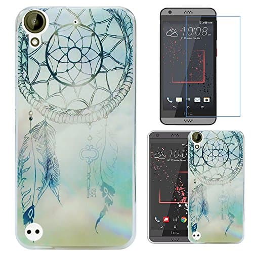 HTC Desire 530 Case, HTC Desire 630 Case, FirstCover HTC Desire 530 Cover Case [Shockproof] TPU Soft Gel Silicone Pattern Protective Case Cover for HTC Desire 530 / 630
