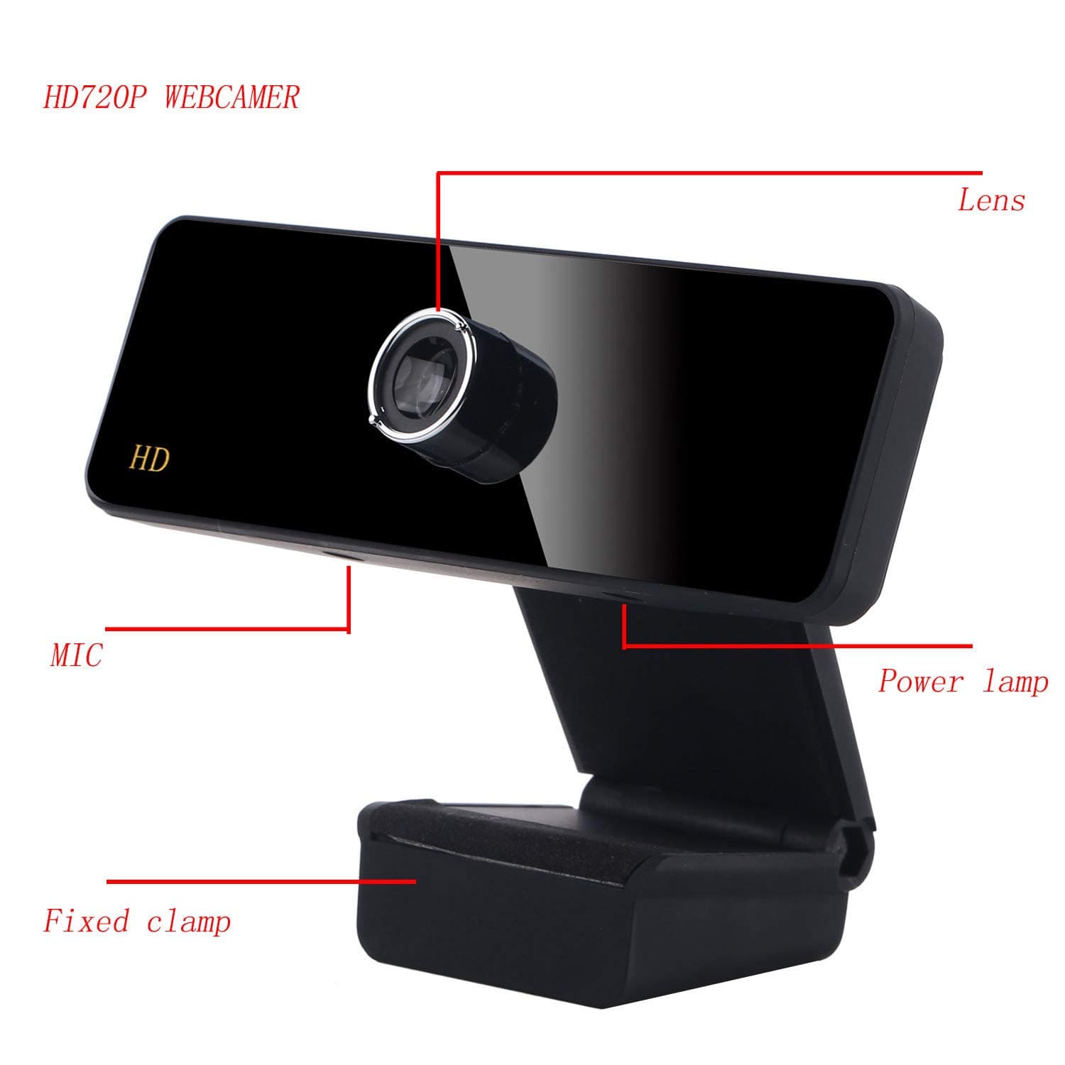 AMLLY HD Webcam Autofocus Web Camera Support 1080 Video Call Computer Peripheral Camera HD Webcams Desktop PC