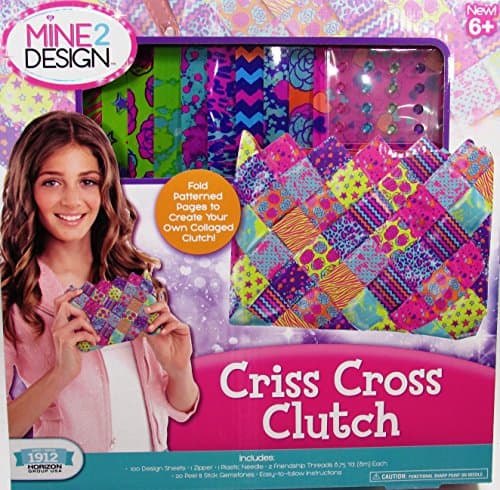 Mine 2 Design Criss Cross Clutch