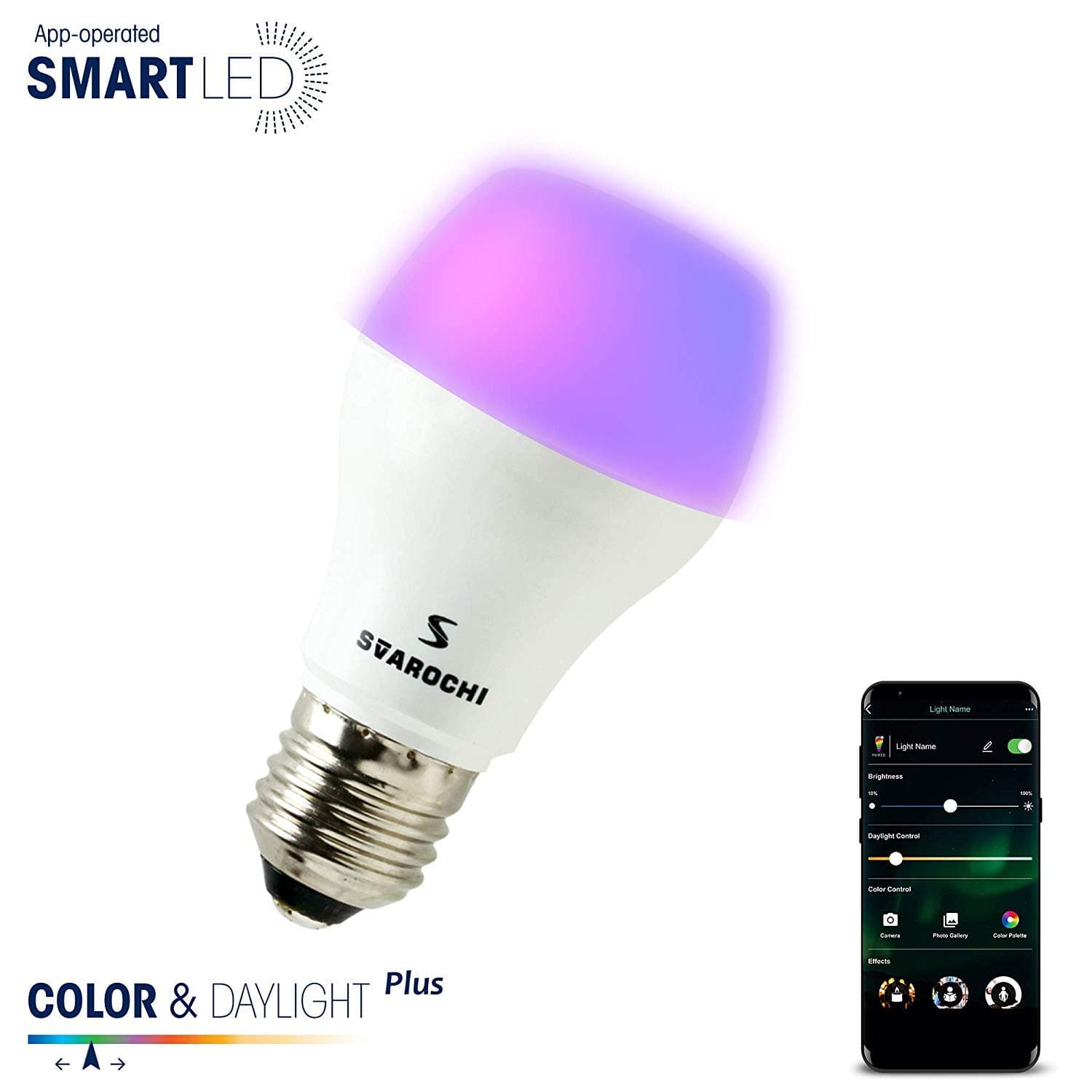 Svarochi 9-Watts B22 LED White Light, Pack of 9