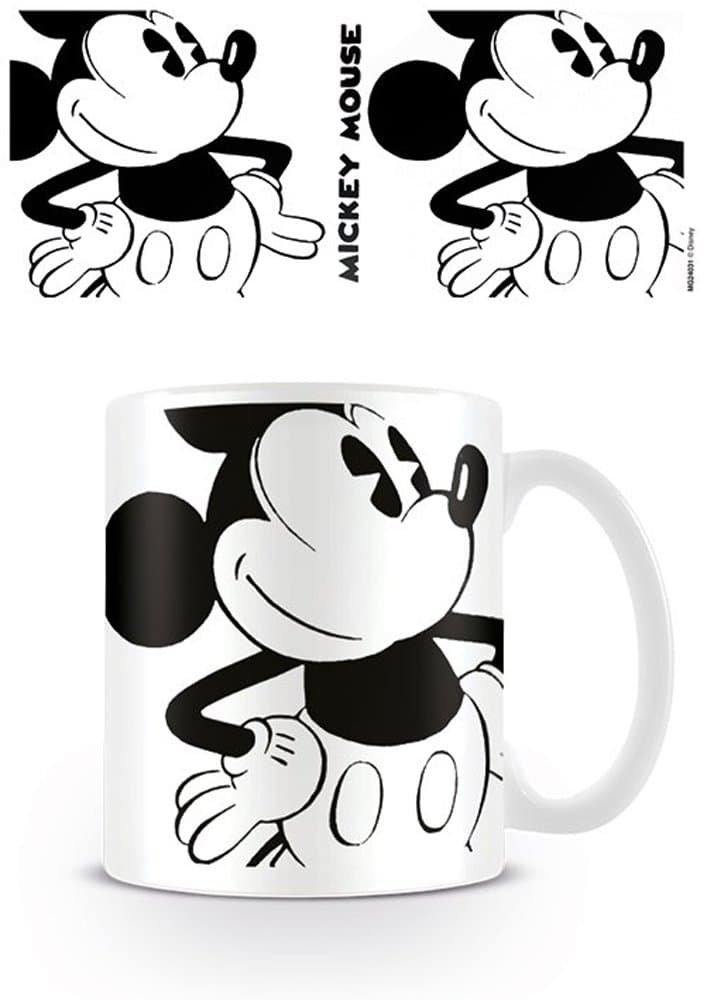 Empireposter Mickey Mouse Vintage Big Disney Ceramic Coffee Mug Diameter 8.5 cm Height 9.5 cm, Multicoloured, 12 x 8 x 10 cm