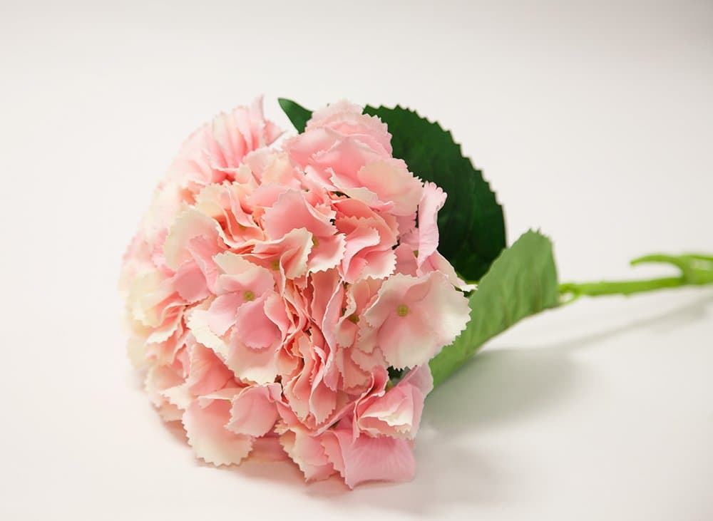 Decor Trader Silk Hydrangea Single Large Head - 3 Colours (Pink)