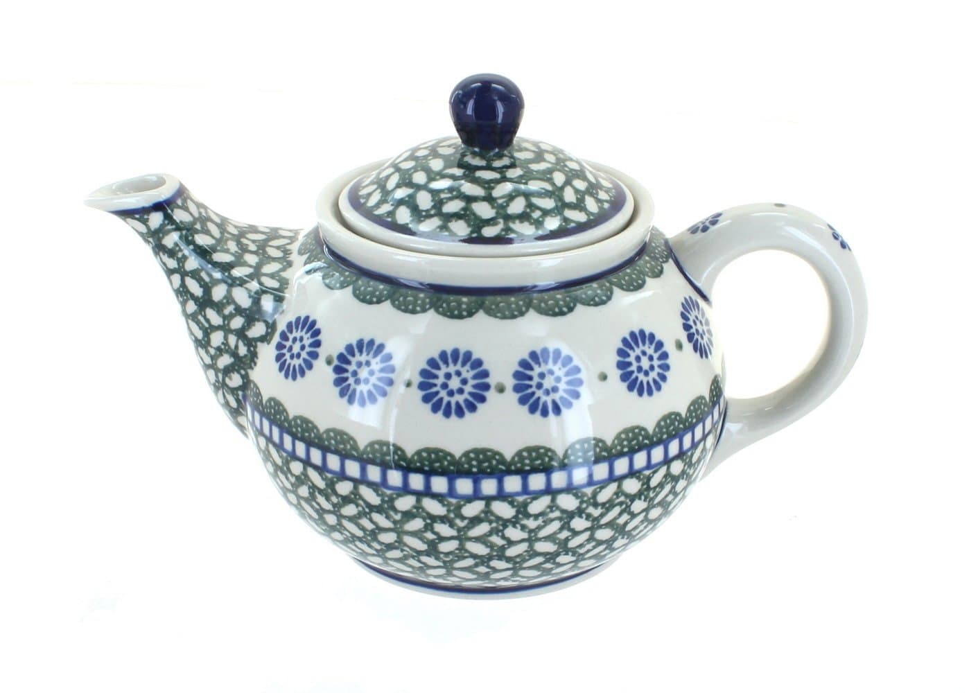 Blue Rose Polish Pottery Maia Small Teapot