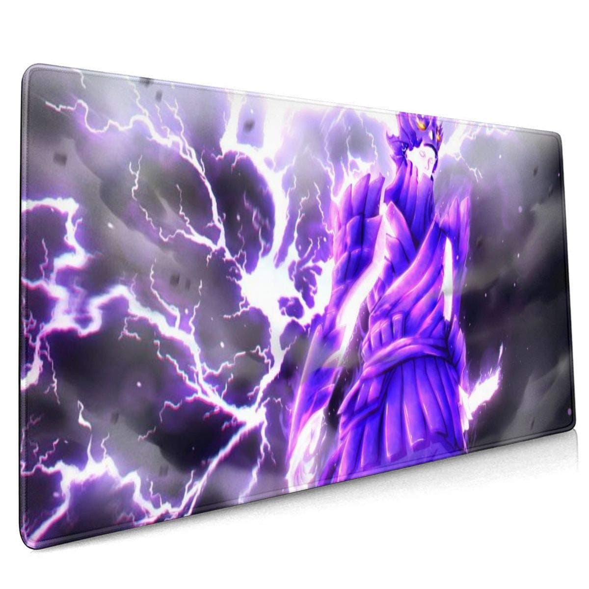 Naruto Sasuke Anime Mouse Pad Extended XXL & Large Gaming Mat Protector Stickers 35.5 X 15.8 Inch (90x40 cm)