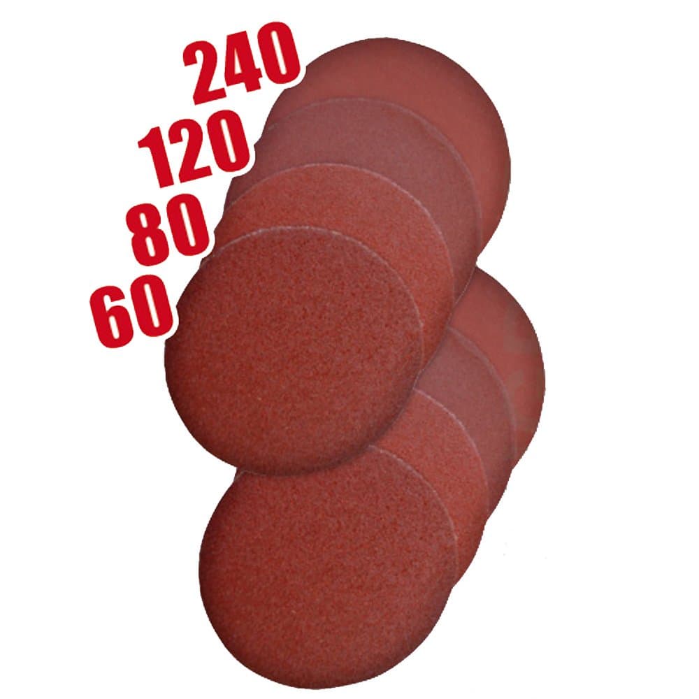 Sandpaper Sanding 70 Sheets Grit 60 Velour-Backed 180 MM Kingbarney