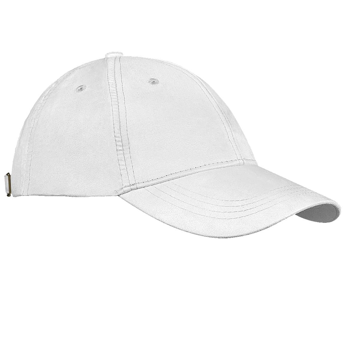 IdealCover Blank Adjustable Classic Suede Cotton Solid Color Plain Baseball Cap Unisex Average Adult Adjustable Suede/Cotton Sport Outdoor (White)