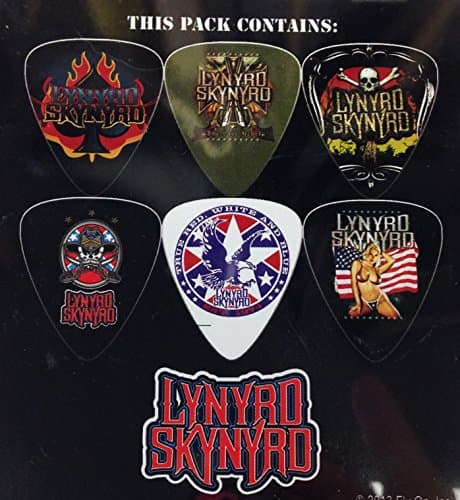Perri Hot Picks Lynyrd Skynyrd 6 Guitar Picks Pack 2