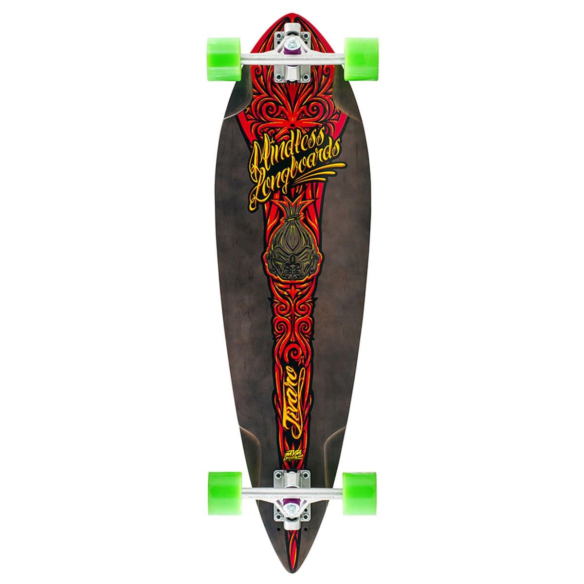 Mindless Voodoo Jivaro Longboard Complete Red Length:33.85 Inches