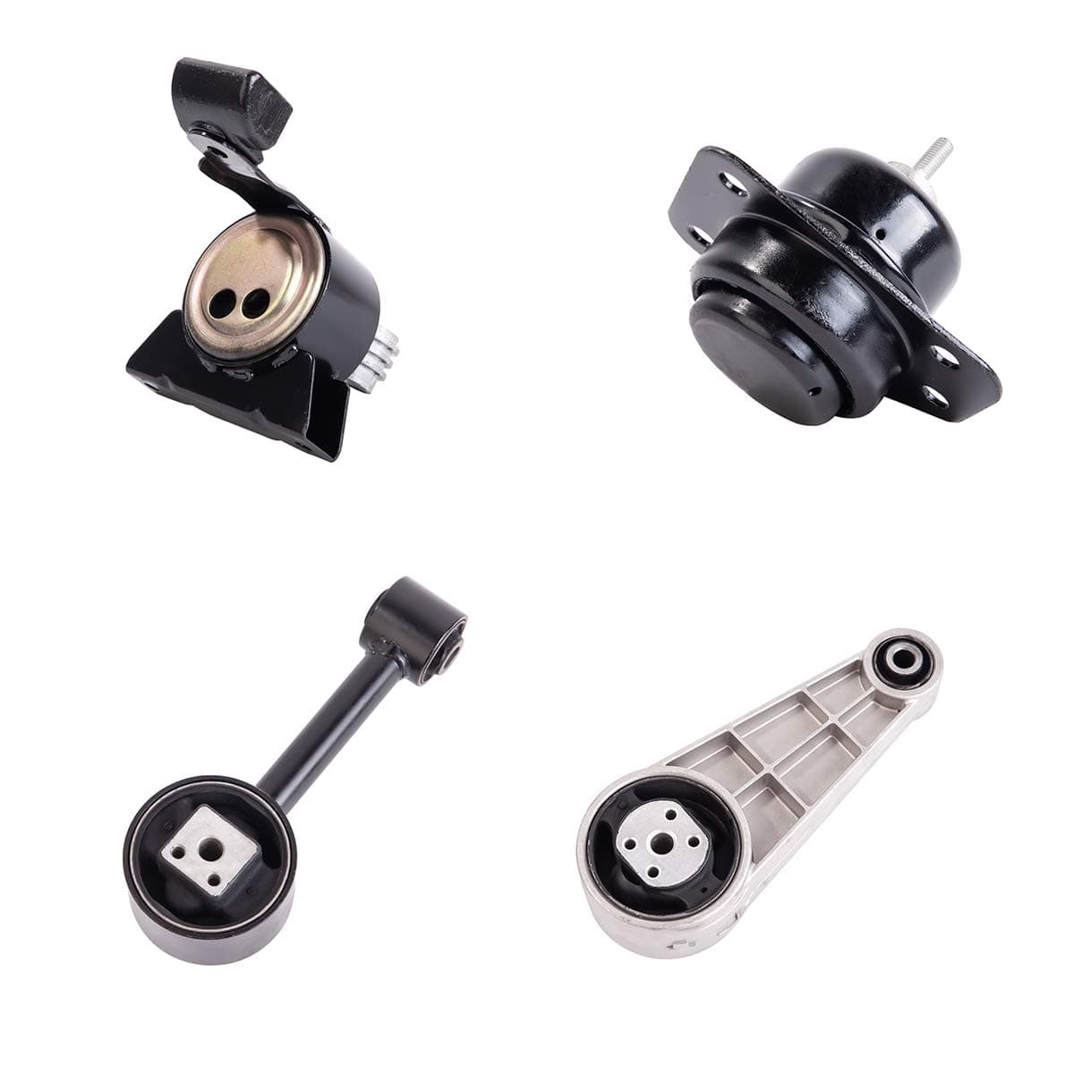 Ashimori Compatible With 2004-2010 Chevrolet Optra 2004-2008 Suzuki Forenza 2005-2008 Suzuki Reno 2.0L Engine Motor Mount & Transmission Mount Kit A6841 A6843 A6842 A6844