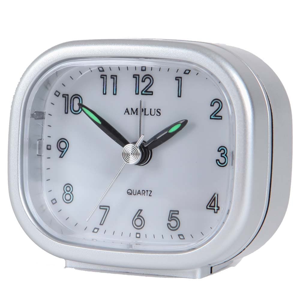 Small Travel Sweep Silent Movement Alarm Clock