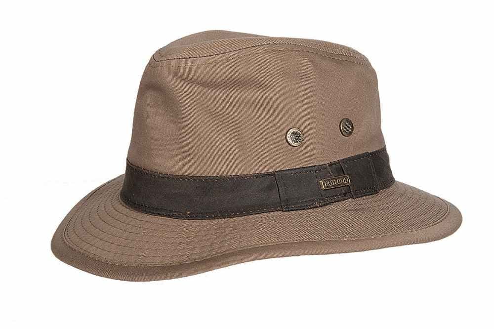 Hatland Men's Bucket Hat Brown Light Brown Medium