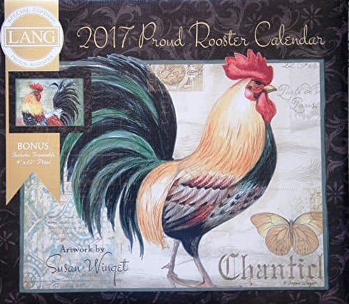 2017 The Lang Proud Rooster Special Edition Wall Calendar