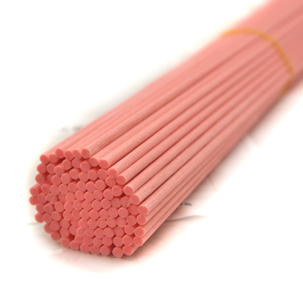 100 Pieces Fiber Diffuser Replacement Sticks For Aroma Fragrance (25cm x 3mm, Pink)