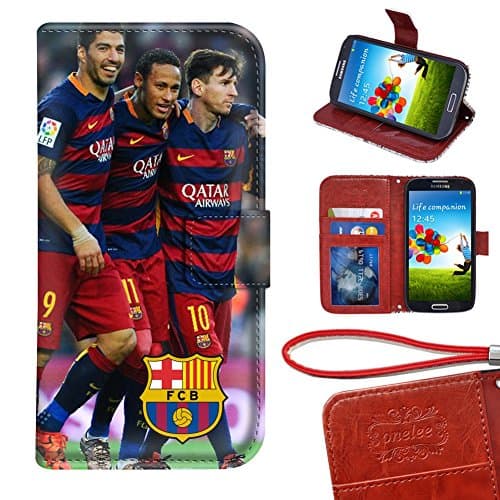 Messi Wallet Case, Lionel Messi Samsung Galaxy S5 Mini Wallet Case Card Slots Flip Magnetic PU Leather Samsung Galaxy S5 Mini Wallet Case
