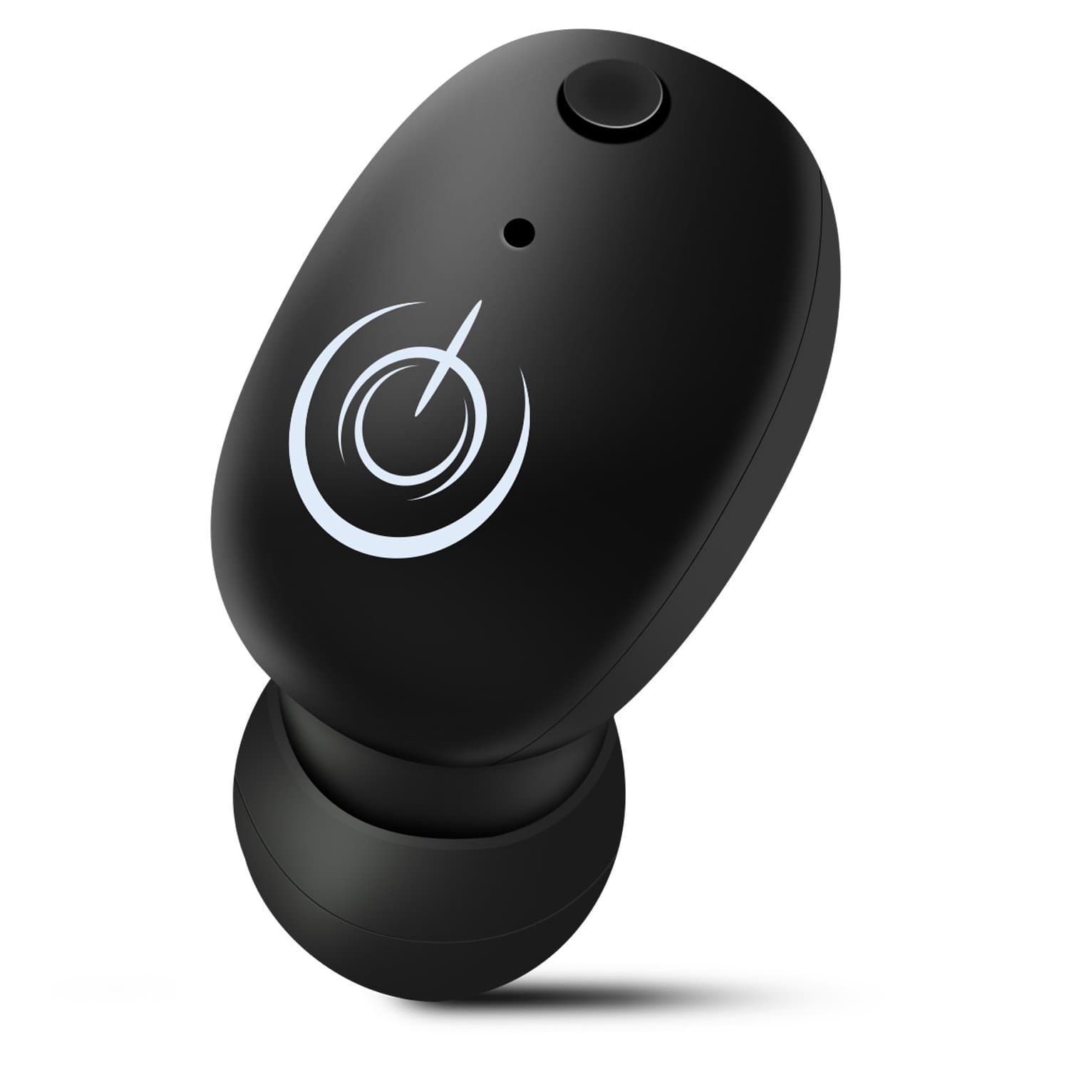 6 Hours Play Time Wireless Bluetooth Earbud, Yuwiss Bluetooth Earphone Bluetooth Headset Mini Invisible Wireless Earphone Wireless Earbud with Built in Mic, Smart Cell Phone Android (Black)