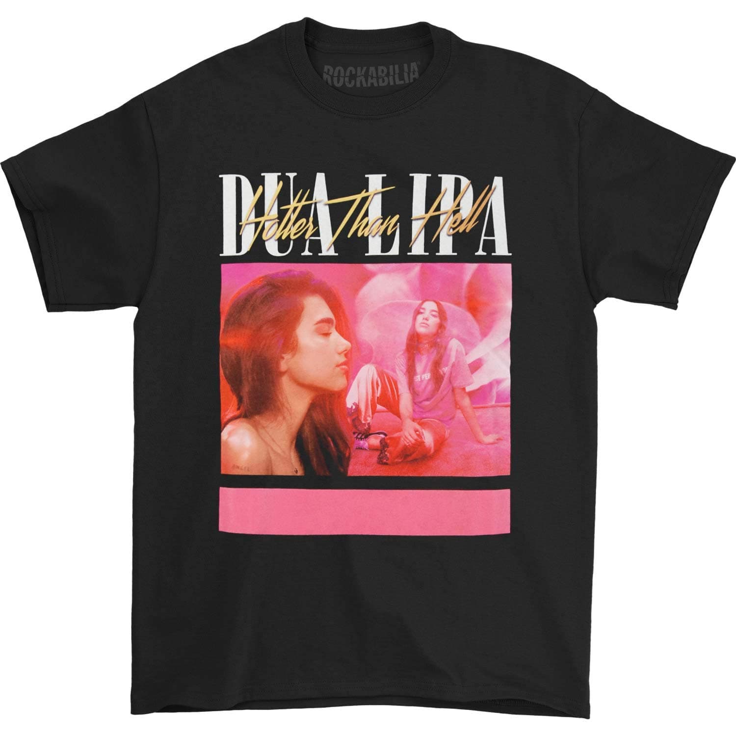 Dua Lipa Men's 90s Tee T-Shirt Black