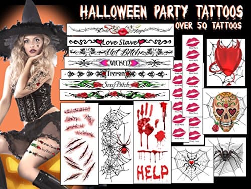 Halloween Party Tattoos #1
