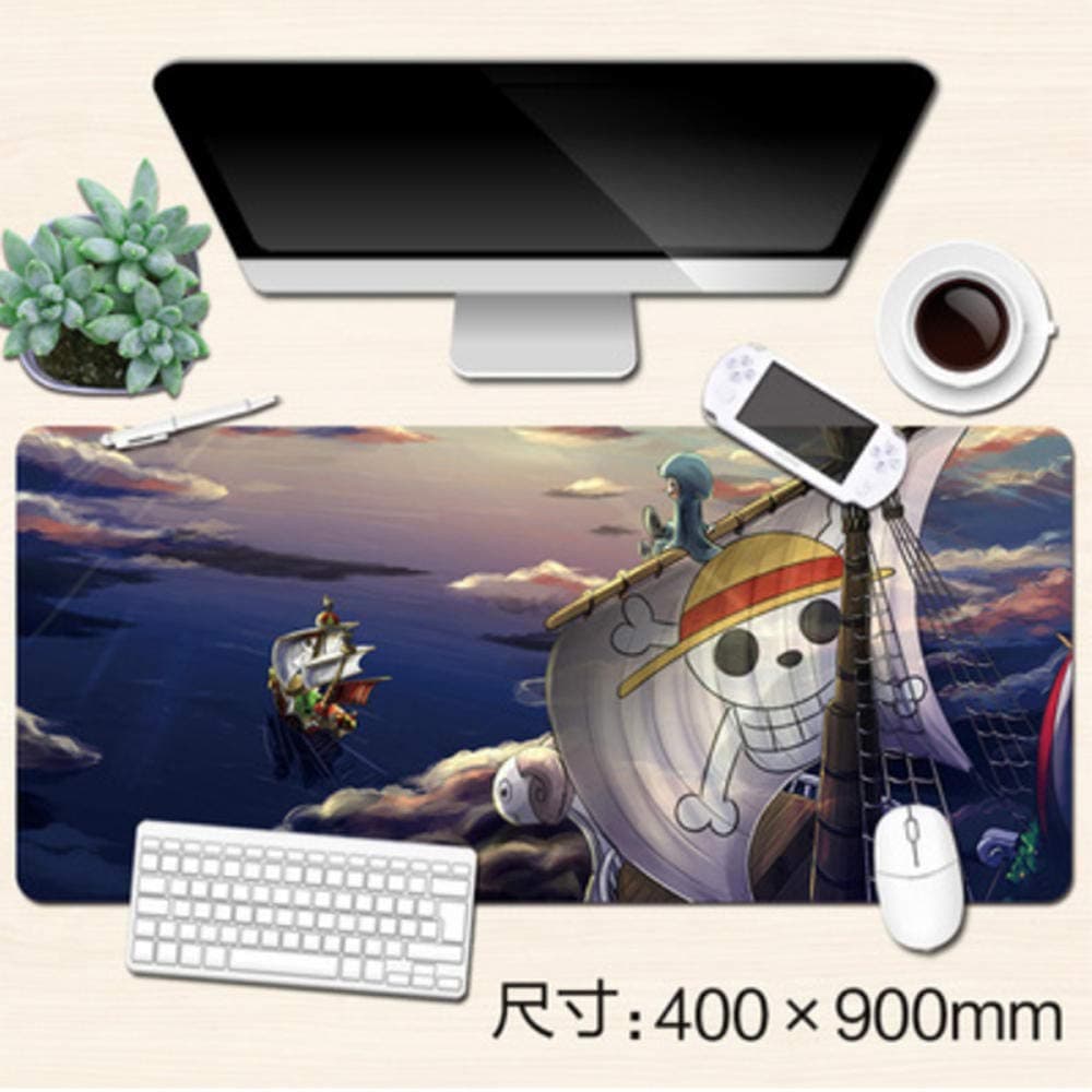 Mouse Pad Anime One Piece Mouse Pad Oversized Keyboard Pad Luffy Robinna Nami Choba Aisi Mouse Pad