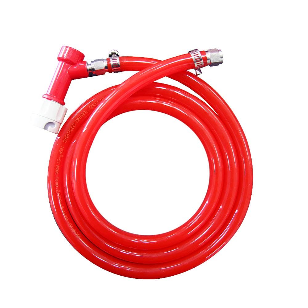 PERA 5/16" pin lock line assembly, MFL liquid disconnect with 5ft gas line for home brewing