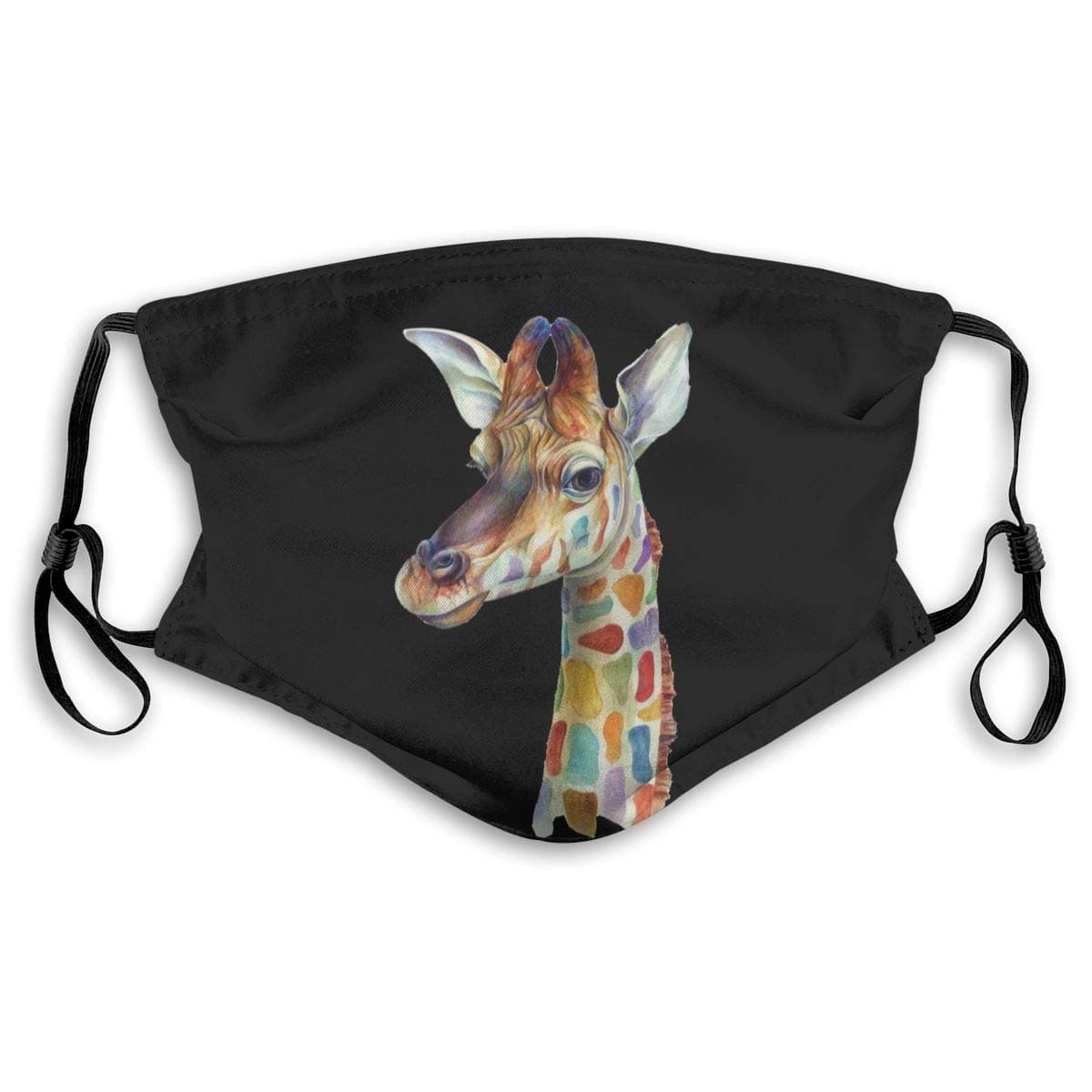 Giraffe Adjustable Windproof Ear Loops Reusable For Men Women Kids Teens