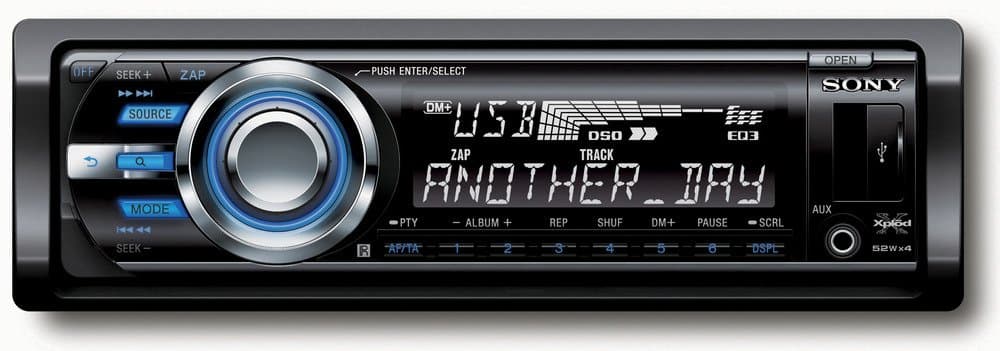 Sony Xplod Cdx-gt640ui Cd/mp3 Receiver with Dot Matrix Display