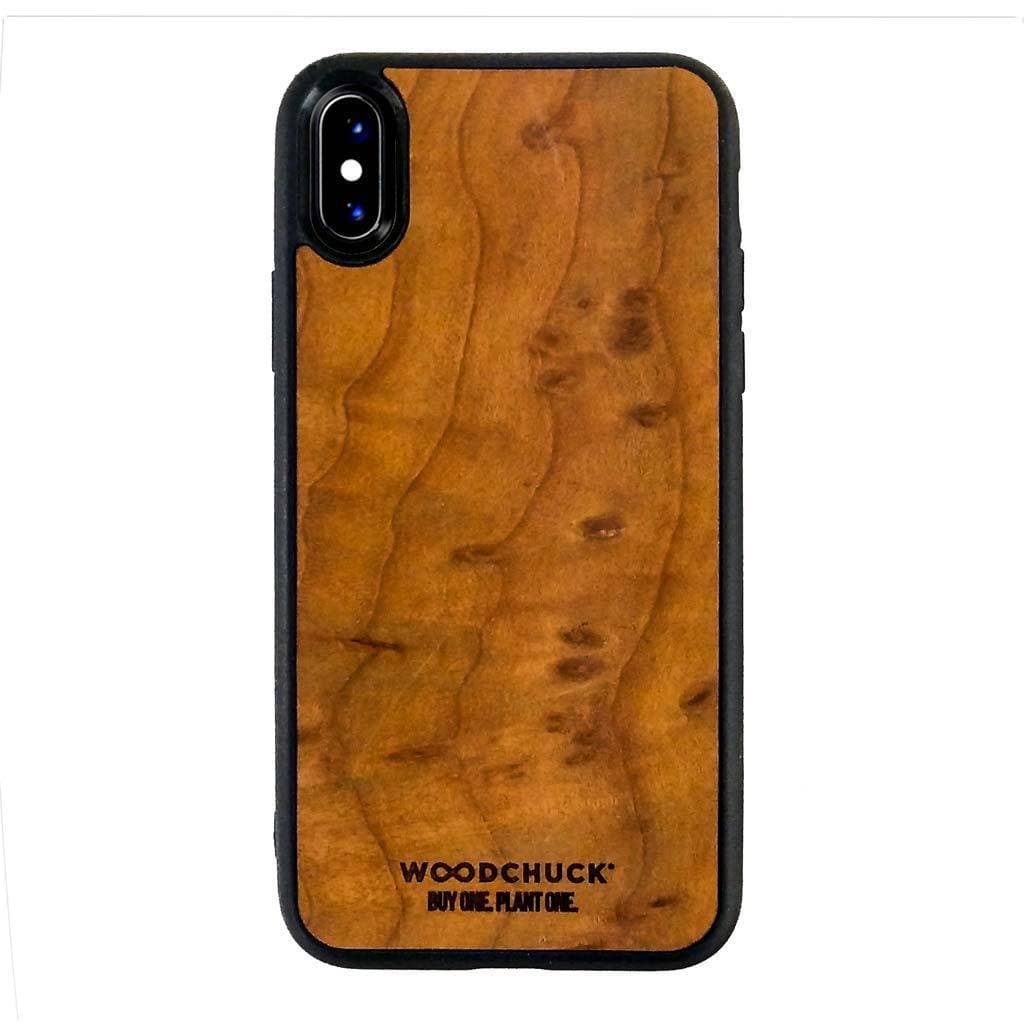 WOODCHUCK Wooden Case Compatible with iPhone 8 Plus/iPhone 7 Plus - Premium Wood Grain - Made in The USA