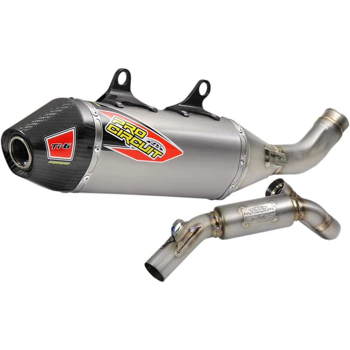 Pro Circuit 0351845F Ti-6 Titanium Exhaust System (Ktm/Hus 1 8 Fe)