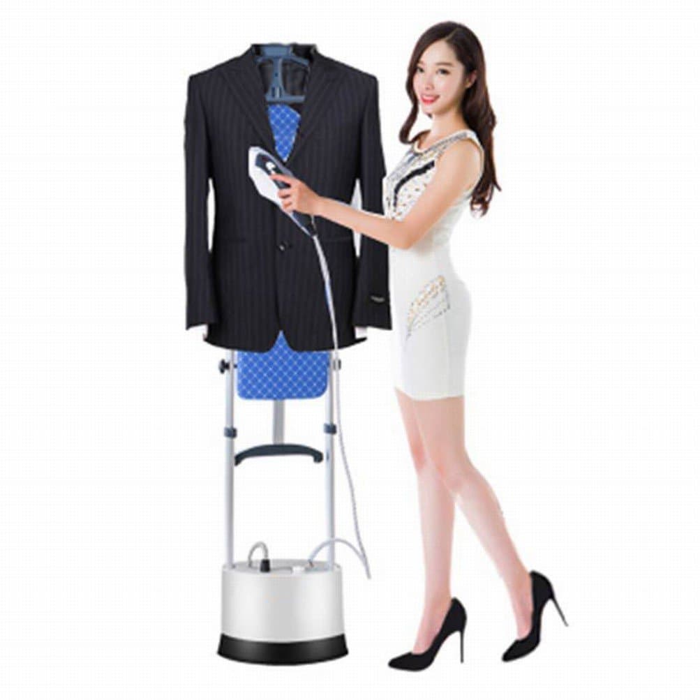 T Ironing Home Iron Iron Vertical Double Bar Ironing Machine Holding Ironing Machine Steam Hanging Hot Machine,White