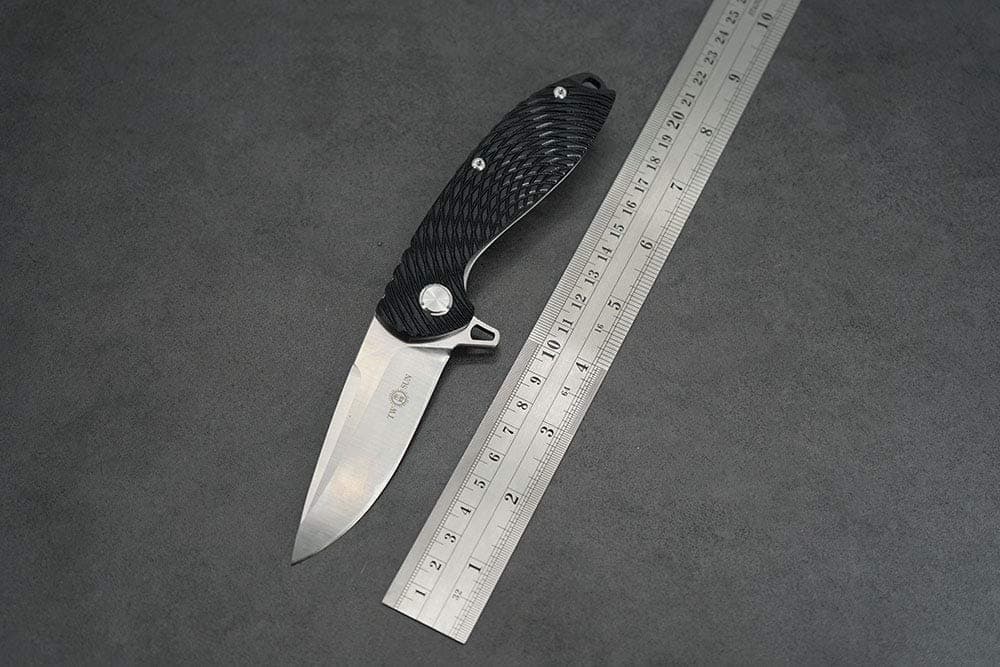 TwoSun G-10 Handle D2 Blade Ball Bearings Fast Open Pocket Folding Knife TS11-TS11