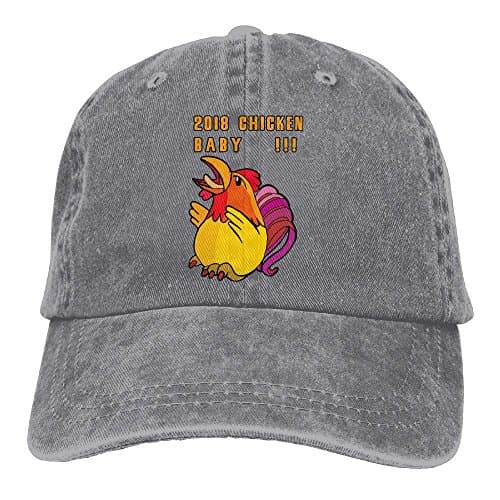 2018!Chicken Baby Hat Snap-Back Hip-Hop Cap Baseball Hat Head-Wear Cotton Trucker Hats Ash