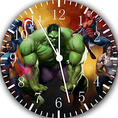 The Avengers Super Hero Hulk Frameless Borderless Wall Clock Z182 Nice For Gift or Room Wall Decor