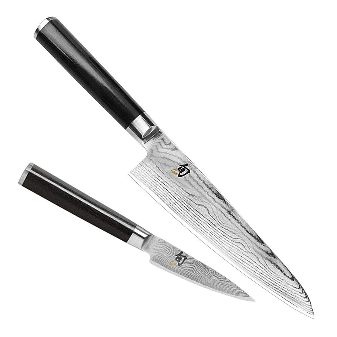 Shun Classic 7" Asian Cook's & 3.5" Paring 2pc Starter Knife Set