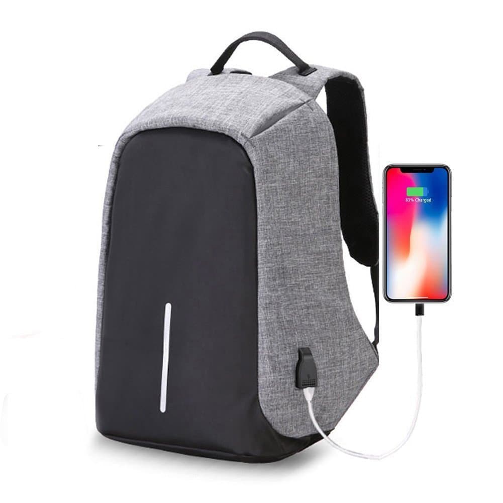 Gopani Business Laptop Backpack, Anti-Theft Water Resistant Computer USB Charging Port, Fit up to a 15.6 Inch Laptops Tablets