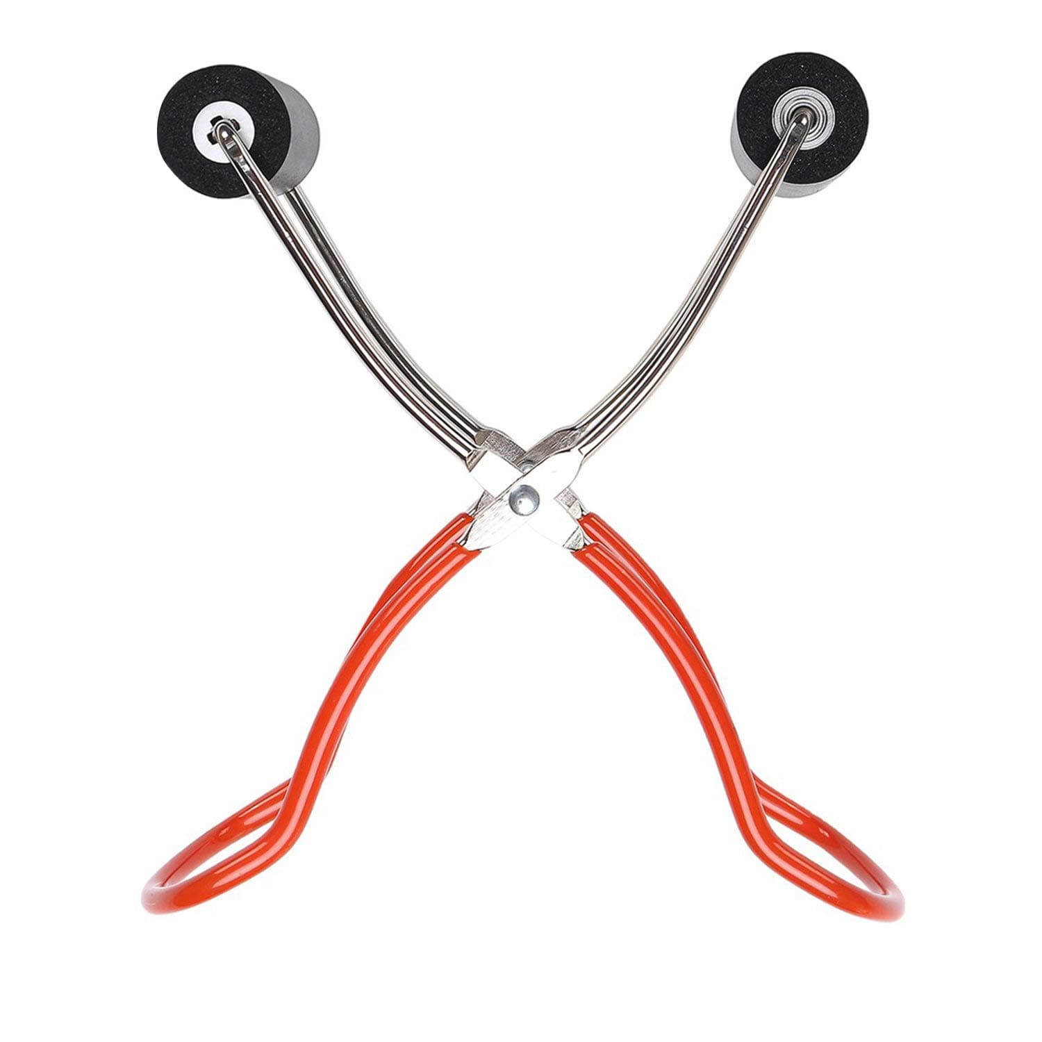 Canning Jar Lifter RED With Black Handles-9Inch