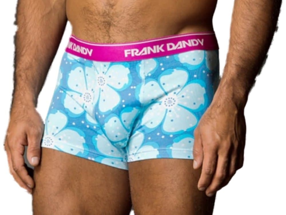 Frank Dandy Flower Power Trunk 10905, Blue, Large