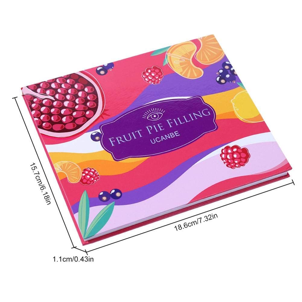 Adminitto88 Eyeshadow Makeup Palette Spotlight Eyeshadow Palette Professional 30-Color Fruit Pie Filling Eyeshadow Palette Matte Glitter Pressed Pearls Eye Shadow Makeup Pallet