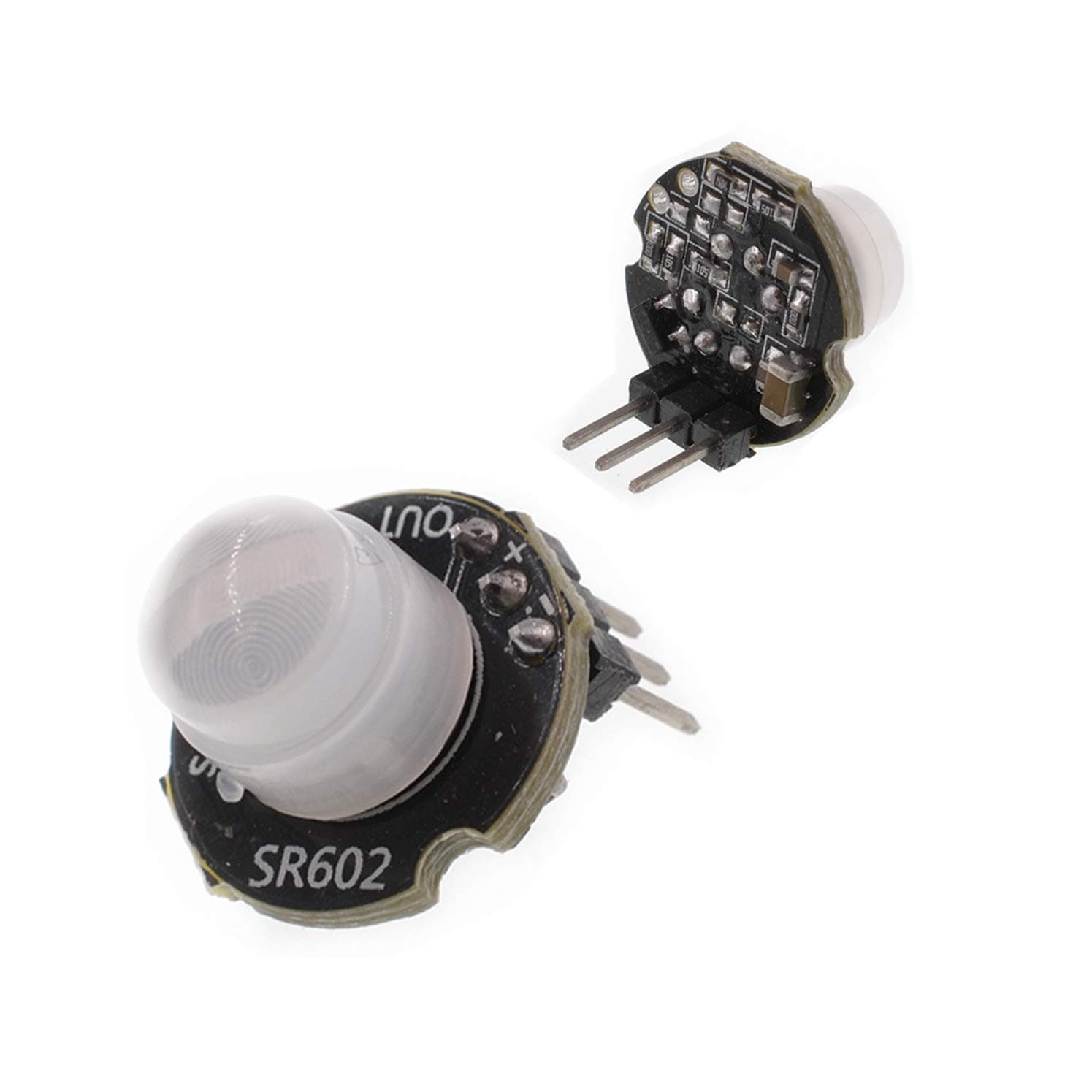 Oiyagai 2pcs SR602 Motion Sensor Detector Module Pyroelectric Infrared Sensory Switch
