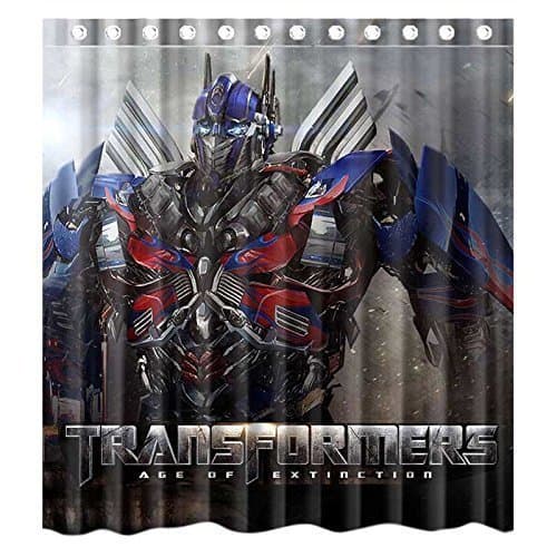 Baodan Zhang Generic Transformers 4 Age of Extinction Bath Curtain Shower Curtain 66"(w) x 72"(h) Inch Polyester Waterproof