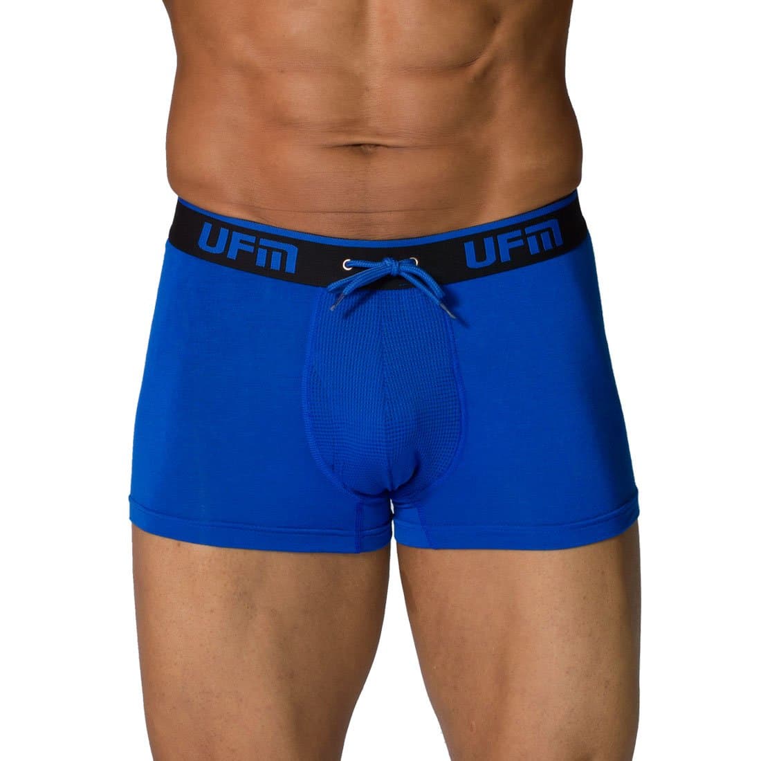 UFM 3” Bamboo Trunk Briefs Adjustable Pouch Underwear Athletic Everyday Use