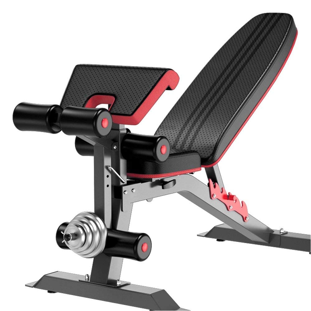 Strength Training Benches Multifunctional dumbbell stool Home Multi-Function Fitness Chair Fitness Equipment Sit-up Board Bird Chair Priest Bench Bench 140 × 50 × 64cm Dumbbell Bench Abdominal Equipme