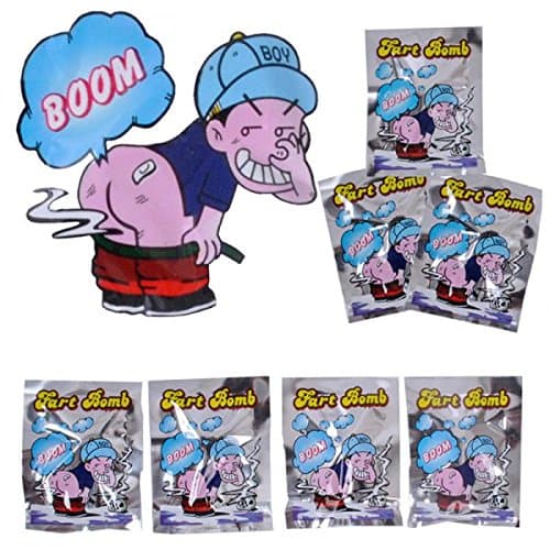 Jurika 10pcs Funny Fart Bomb