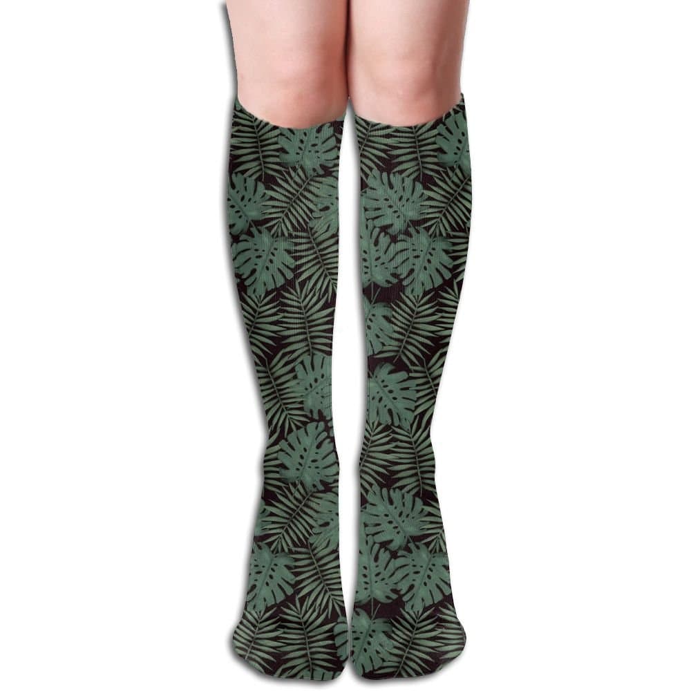Funny Squirrel Pattern Women's Compression Stockings Casual Design Knee High Socks Sports Long Sock